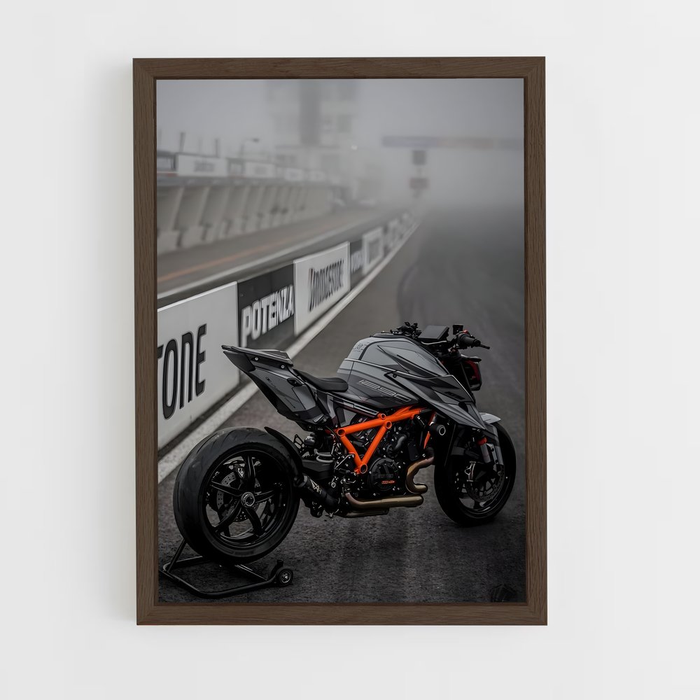 Poster Mystère sur la Piste – affiche KTM Moto (vue 5)